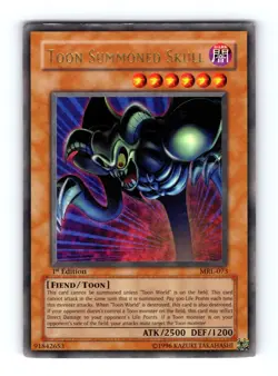 Toon Summoned Skull MRL-073 Ultra Rare 1st Edition Yugioh 2154 - Image 1