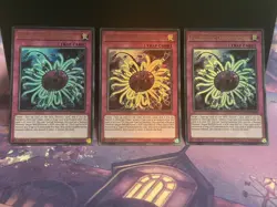 3x PALEOZOIC DINOMISCHUS DUOV-EN098 Ultra Rare 1st Ed Playset NM - Image 1