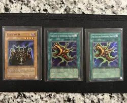 Yu-Gi-Oh Lord Of D - SDK-041 & Flute Of Summoning Deagon SDK-042 LP/NM - Image 1