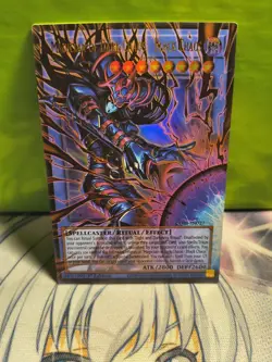 YuGiOh! Magician of Dark Chaos - Black Chaos (CORI-EN027) NM Extended Art Ultra - Image 1