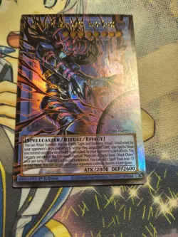 YuGiOh! Magician of Dark Chaos - Black Chaos (CORI-EN027) NM Extended Art Ultra - Image 2