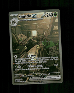 Custom HOLO SINISTCHA Card SINISTCHA Ex READ DESCRIPTION BELOW - Image 1