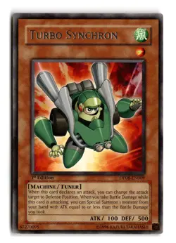 Turbo Synchron - DP08-EN009 1st Edition Rare - YuGiOh-LP - Image 1