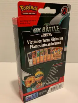 Pokemon TCG EX Battle Deck Victini EX 60 Card Deck Factory Sealed Brand New - Image 4