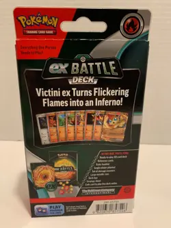 Pokemon TCG EX Battle Deck Victini EX 60 Card Deck Factory Sealed Brand New - Image 5