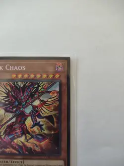YuGiOh Chaos Origins BLACK CHAOS - Secret Rare Holo Card #CORI-EN001 - Image 3