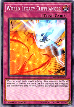 World Legacy Cliffhanger DANE-EN076 Yu-Gi-Oh! Card Light Play 1st Edition - Image 1
