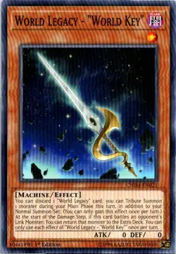 World Legacy - World Key CHIM-EN021 Yu-Gi-Oh! Card Mint Unlimited - Image 1