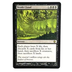 Death Cloud VLP Darksteel Rare MTG See Photos Magic the Gathering - Image 1