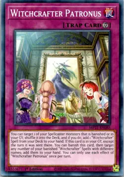 Witchcrafter Patronus MP21-EN085 Yu-Gi-Oh! Card NM 1st Edition - Image 1