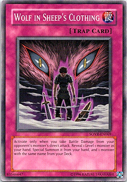 Wolf In Sheep's Clothing SOVR-EN069 Yu-Gi-Oh! Card Heavy Play Unlimited - Image 1