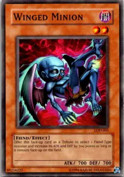 Winged Minion LOD-005 Yu-Gi-Oh! Card Light Play Unlimited - Image 1