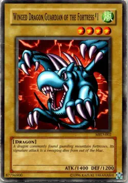 Winged Dragon, Guardian Of The Fortress #1 MRD-002 Yu-Gi-Oh! Card Unlimited HP - Image 1