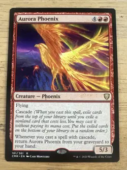 Aurora Phoenix #161 (NM) Commander Legends CMR Magic MTG - Image 1