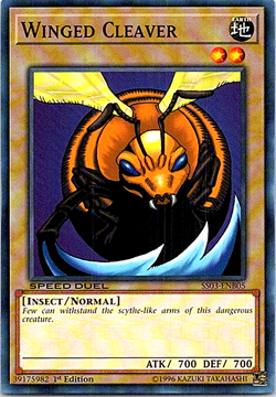 Winged Cleaver SS03-ENB05 Yu-Gi-Oh! Card Near Mint 1st Edition - Image 1