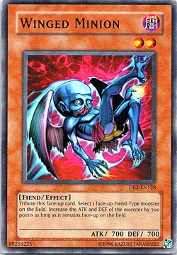 Winged Minion DB2-EN128 Yu-Gi-Oh! Card Light Play Unlimited - Image 1