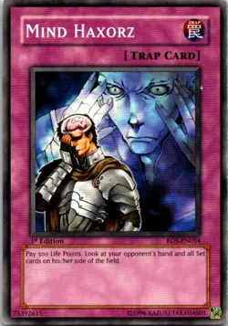 Mind Haxorz RDS-EN054 Yu-Gi-Oh! Card Light Play 1st Edition - Image 1