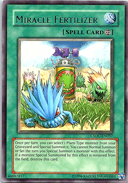 Miracle Fertilizer CSOC-EN057 Yu-Gi-Oh! Light Play Unlimited - Image 1
