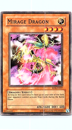 Mirage Dragon RDS-EN027 Yu-Gi-Oh! Light Play Unlimited - Image 1