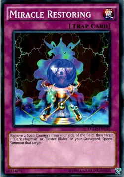 Miracle Restoring YGLD-ENC40 Yu-Gi-Oh! Card Light Play Unlimited - Image 1