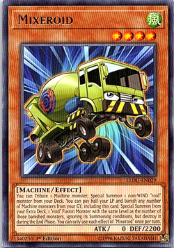 Mixeroid LEDU-EN029 Yu-Gi-Oh! Card Light Play 1st Edition - Image 1