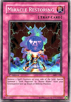 Miracle Restoring MFC-100 Yu-Gi-Oh! Card Light Play 1st Edition - Image 1