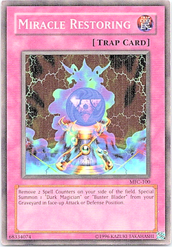 Miracle Restoring MFC-100 Yu-Gi-Oh! Card Light Play Unlimited - Image 1