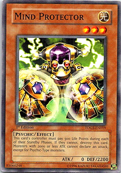 Mind Protector TDGS-EN019 Yu-Gi-Oh! Card Light Play 1st Edition - Image 1