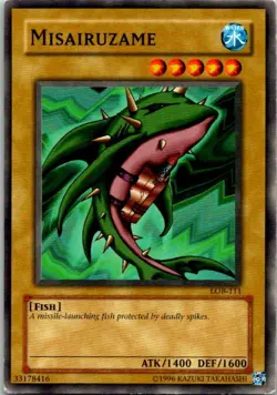 Misairuzame LOB-111 Yu-Gi-Oh! Card Light Play Unlimited - Image 1