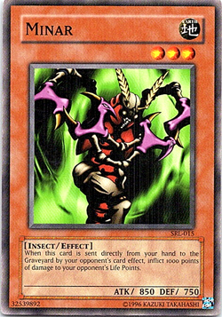 Minar SRL-015 Yu-Gi-Oh! Card Light Play Unlimited - Image 1