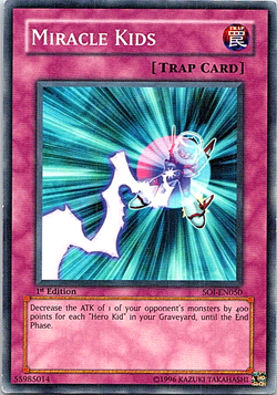 Miracle Kids SOI-EN050 Yu-Gi-Oh! Light Play 1st Edition - Image 1