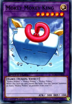 Mokey Mokey King SGX4-ENE08 Yu-Gi-Oh! NM 1st Edition - Image 1
