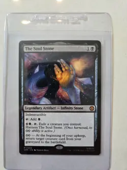 The Soul Stone Marvel's Spider-Man Regular NM MTG Magic the Gathering - Image 1