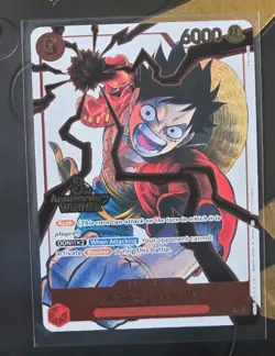 Monkey.D.Luffy Luffy ST01-012 (3rd Anniversary Winner) - Image 2