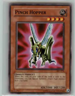 Pinch Hopper IOC-078 Common / Short Print Invasion of Chaos Yu-Gi-Oh Unlimited - Image 1