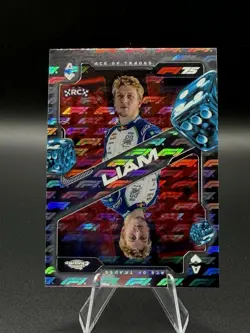 Topps 2025 Topps Chrome Logofractor Formula 1 Ace of Trades Liam Lawson SCA-5 - Image 1