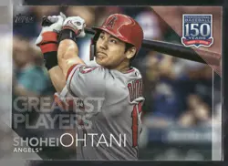 2019 Topps Update #150-38 Shohei Ohtani 150 Years of Professional Baseball - Image 1