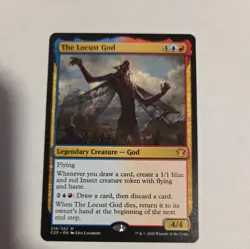 1x The Locust God - NM/M C20 MTG Magic - Image 1