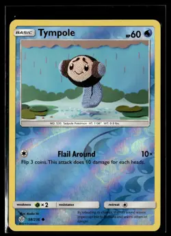 Pokemon TCG SM - Cosmic Eclipse #58/236 Tympole Reverse Holo - Image 1