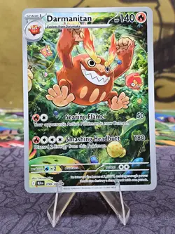 Pokemon TCG Darmanitan 098/086 Black Bolt Illustration Rare Holo NM - Image 1