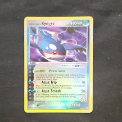 Pokemon TCG Team Aqua's Kyogre 3/95 Rev Holo Rare 100 HP English - Image 1