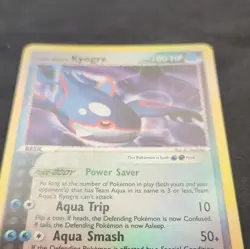 Pokemon TCG Team Aqua's Kyogre 3/95 Rev Holo Rare 100 HP English - Image 4