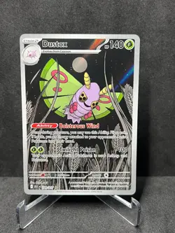 Dustox 220/217 Illustration Rare Ascended Heroes Pokemon Holo Near Mint - Image 1