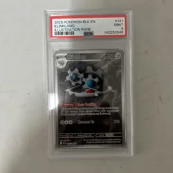 Klinklang Illustration Rare Pokemon Blk En-Black Bolt 141/086 PSA 9 - Image 1