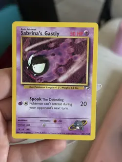 Sabrina's Gastly 93/132 - Gym Heroes - Pokemon TCG LP - NM - Image 1