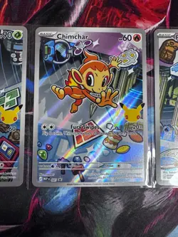 Chimchar, Piplup, Turtwig Pokemon 30th Anniversary First Partner Set of 3 Promo - Image 3