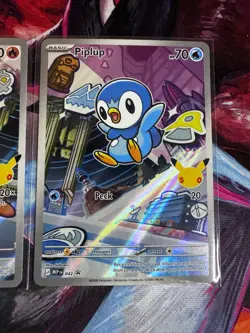 Chimchar, Piplup, Turtwig Pokemon 30th Anniversary First Partner Set of 3 Promo - Image 4