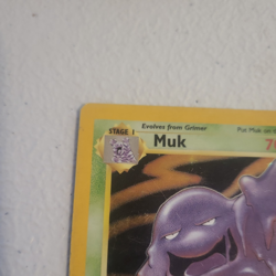 Pokemon Card - Muk Fossil 13/62 1999 Rare Holo - Image 2
