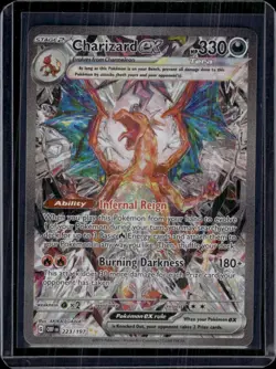 Pokemon 2023 Obsidian Flames Pokemon Charizard EX SAR - Image 1