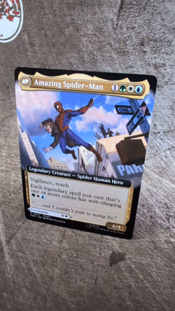 MTG, Peter Parker (#0001), Spider-Man Promos, Borderless, Non-Foil, NM Mythic - Image 2